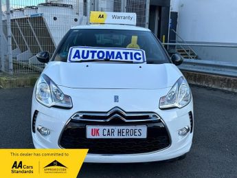 Citroen DS3 AUTO DSTYLE 1.6 VTi PETROL 3DR 120 BHP ( AUTOMATIC )