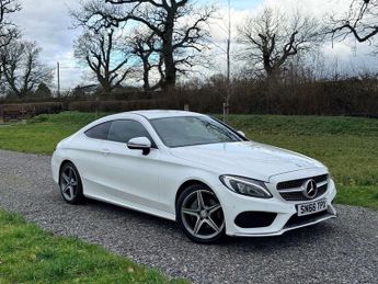 Mercedes C Class 2.1 C220d AMG Line Coupe 2dr Diesel G-Tronic+ Euro 6 (s/s) (170 