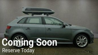 Audi A3 1.4 TFSI e-tron Sportback e-S Tronic Euro 6 5dr 8.8kWh