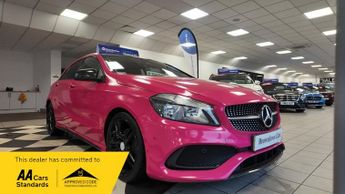 Mercedes A Class A 180 AMG LINE 79000 MILES PINK WRAP 65 PLATE