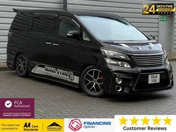 Toyota Vellfire 2.4L Petrol- Full Bodykit Set with Alloys