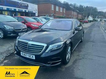 Mercedes-Benz S Class 3.0 S500Le V6 8.8kWh AMG Line (Executive) Saloon 4dr Petrol Plug