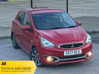 Mitsubishi Mirage 1.2 Juro Hatchback 5dr Petrol CVT Euro 6 (s/s) (79 ps)