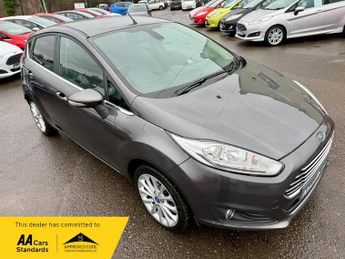 Ford Fiesta TITANIUM X £20 TAX+LEATHER+P/SENS+B/TOOTH