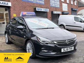 Vauxhall Astra ELITE CDTI S/S BUY NO DEPOSIT FROM £28 A WEEK - ONLY £20 A YR TA