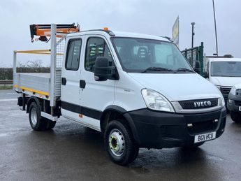 Iveco Daily IVECO DAILY DROPSIDE WITH CRANE.