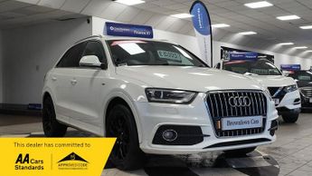 Audi Q3 TDI S LINE MANUAL LEATHER SAT NAV 62 PLATE