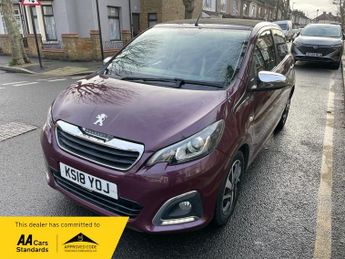 Peugeot 108 1.2 PureTech Allure Top! 5dr Petrol Manual Euro 6 (82 ps)