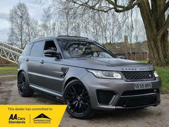 Land Rover Range Rover Sport 5.0 V8 SVR SUV 5dr Petrol Auto 4WD Euro 6 (s/s) (550 ps)