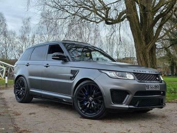 Land Rover Range Rover Sport 5.0 V8 SVR SUV 5dr Petrol Auto 4WD Euro 6 (s/s) (550 ps)