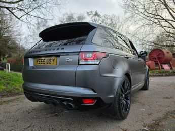 Land Rover Range Rover Sport 5.0 V8 SVR SUV 5dr Petrol Auto 4WD Euro 6 (s/s) (550 ps)