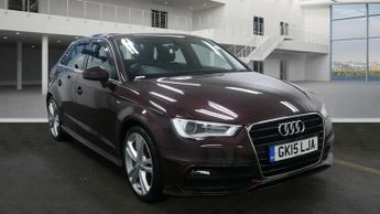 Audi A3 1.6 TDI S line Sportback 5dr Diesel S Tronic Euro 6 (s/s) (110 p