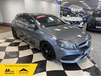 Mercedes A Class A 200 D AMG LINE SAT NAV REVERSE CAMERA 66 PLATE 66000 MILES