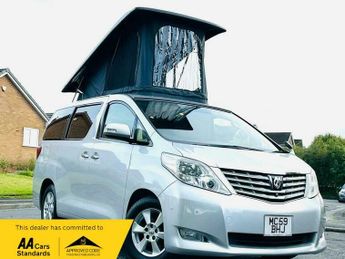 Toyota Alphard Camper 4 Berths 5 Seats 2010 low Mile