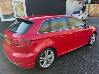 Audi A3 1.6 TDI S line Sportback S Tronic Euro 6 (s/s) 5dr
