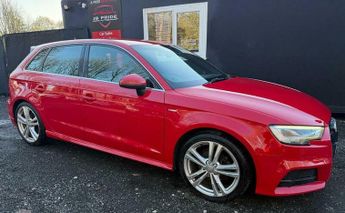 Audi A3 1.6 TDI S line Sportback S Tronic Euro 6 (s/s) 5dr