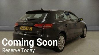 Audi A3 2.0 TDI SE Technik Sportback S Tronic Auto 6Spd Euro 6 (s/s) 5dr