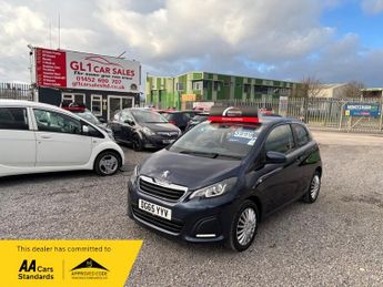 Peugeot 108 ACTIVE + 2 KEYS + £20 RD TAX + BLUETOOTH +