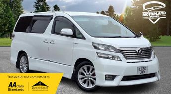 Toyota Vellfire 2.4L PETROL AUTO 8 SEATS 5 DR