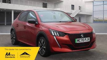 Peugeot 208 50kWh GT Hatchback 5dr Electric Auto (136 ps)