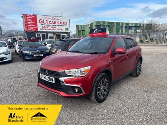 Mitsubishi ASX 3+1.6 PETROL+ULEZ COMPLIANT+MOT 07/27 NO ADVISORY LOW MILEAGE 68