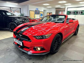 Ford Mustang GT [3X SERVICES, SAT NAV, LEATHER, HEATED/COOLING SEATS & REVERS