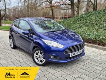 Ford Fiesta 1.25 Zetec Hatchback 3dr Petrol Manual Euro 6 (82 ps)