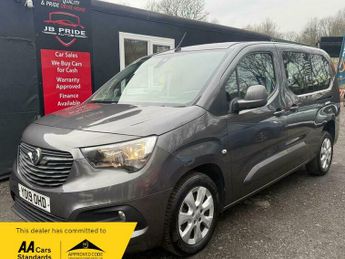 Vauxhall Combo 1.5 Turbo D BlueInjection Energy XL MPV Euro 6 (s/s) 5dr (7 Seat