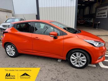 Nissan Micra 1.0i 12V 70BHP Euro 6 Acenta Exterior + Pack **Smart Stylish Hig
