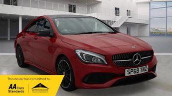 Mercedes CLA 1.6 CLA200 AMG Line Night Edition (Plus) Coupe 4dr Petrol Manual