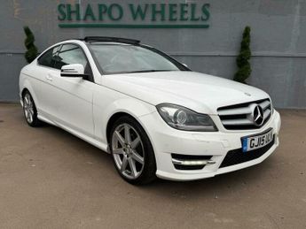 Mercedes C Class 1.6 C180 AMG Sport Edition G-Tronic+ Euro 6 (s/s) 2dr