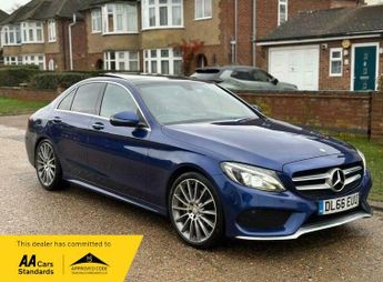 Mercedes C Class 2.1 C220d AMG Line (Premium) 7G-Tronic+ Euro 6 (s/s) 4dr