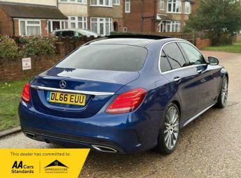 Mercedes-Benz C Class 2.1 C220d AMG Line (Premium) 7G-Tronic+ Euro 6 (s/s) 4dr