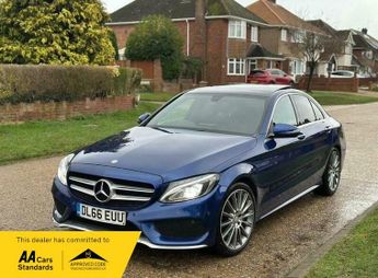 Mercedes-Benz C Class 2.1 C220d AMG Line (Premium) 7G-Tronic+ Euro 6 (s/s) 4dr