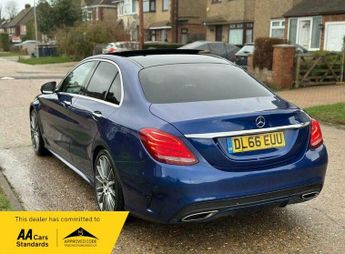 Mercedes-Benz C Class 2.1 C220d AMG Line (Premium) 7G-Tronic+ Euro 6 (s/s) 4dr