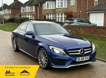 Mercedes-Benz C Class 2.1 C220d AMG Line (Premium) 7G-Tronic+ Euro 6 (s/s) 4dr