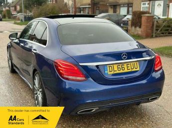 Mercedes-Benz C Class 2.1 C220d AMG Line (Premium) 7G-Tronic+ Euro 6 (s/s) 4dr