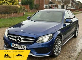 Mercedes-Benz C Class 2.1 C220d AMG Line (Premium) 7G-Tronic+ Euro 6 (s/s) 4dr