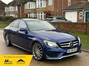 Mercedes-Benz C Class 2.1 C220d AMG Line (Premium) 7G-Tronic+ Euro 6 (s/s) 4dr