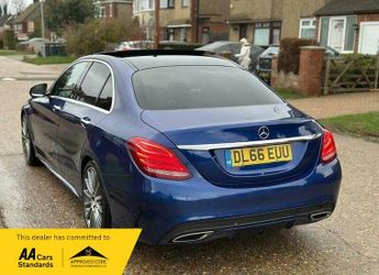 Mercedes-Benz C Class 2.1 C220d AMG Line (Premium) 7G-Tronic+ Euro 6 (s/s) 4dr