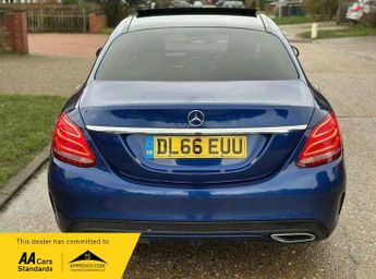Mercedes-Benz C Class 2.1 C220d AMG Line (Premium) 7G-Tronic+ Euro 6 (s/s) 4dr