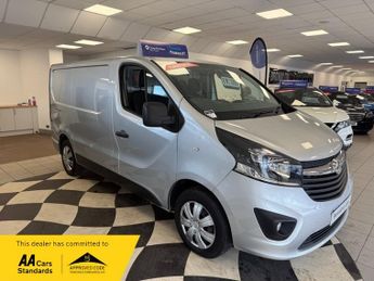 Vauxhall Vivaro L1H1 2900 SPORTIVE CDTI 68 PLATE 54000 MILES NO VAT CRUISE AIRCO