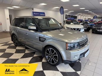 Land Rover Range Rover Sport SDV6 HSE BLACK BELTS DONE 92000 MILES 13 PLATE SAT NAV LEATHER P