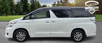 Toyota Vellfire 2.4L HYBRID AUTO 7 SEATS 5 DR