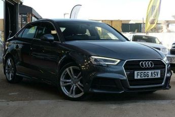 Audi A3 1.6 TDI S line Saloon 4dr Diesel S Tronic Euro 6 (s/s) (110 ps)