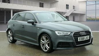 Audi A3 1.0 TFSI 30 S line Sportback S Tronic Euro 6 (s/s) 5dr