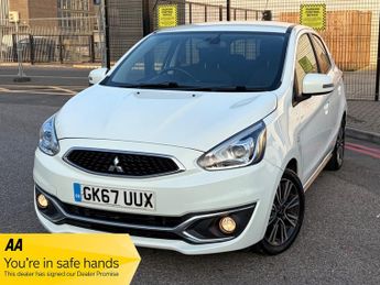 Mitsubishi Mirage 1.2 Juro Hatchback 5dr Petrol CVT Euro 6 (s/s) (79 ps)