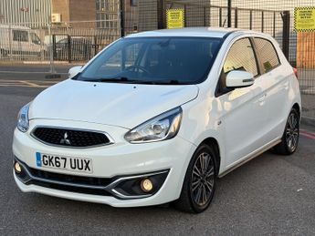 Mitsubishi Mirage 1.2 Juro Hatchback 5dr Petrol CVT Euro 6 (s/s) (79 ps)