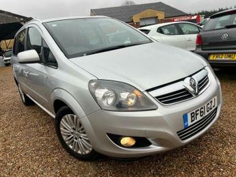 Vauxhall Zafira 1.6 16V Excite Euro 5 5dr
