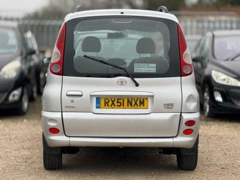 Toyota Yaris Verso 1.3 Verso Hatchback 5dr Petrol Automatic (165 g/km, 85 bhp)